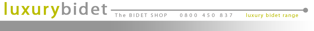 Buy bidet luxury Bidets at the luxury bidet shop, the bidet shop Header Image